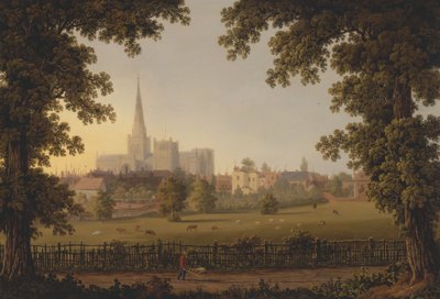 Chichester Cathedral by Joseph Francis Gilbert